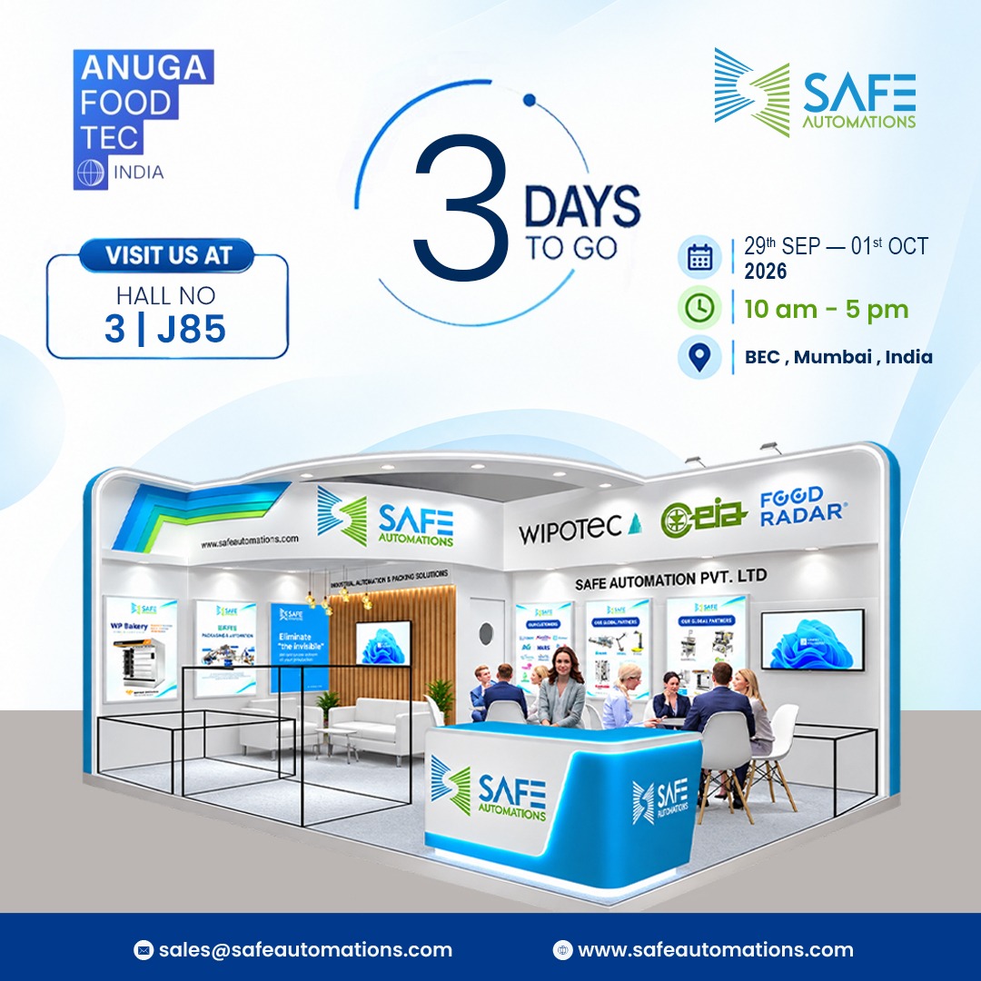 ANUGA FoodTec India 2026 - Safe Automations